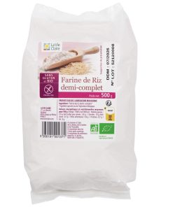 FARINE DE RIZ DEMI COMPLET 500G