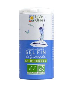 Alternative view of Sel fin de Guérande aux herbes non raffiné