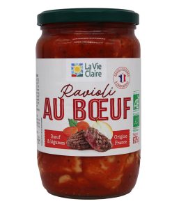 RAVIOLI AU BOEUF BIO