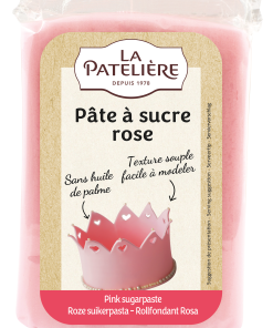 Pink fondant