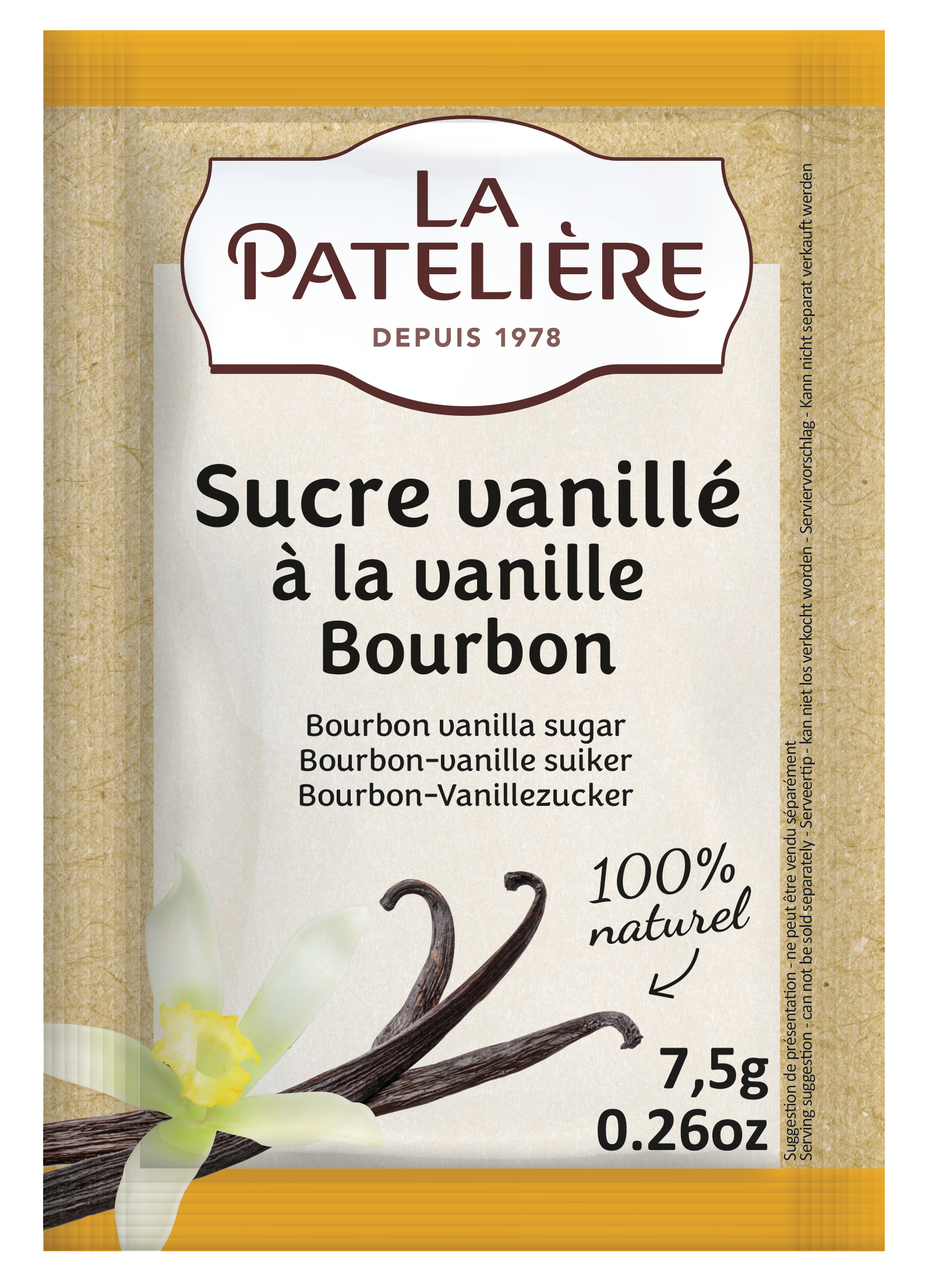 Bourbon vanilla sugar