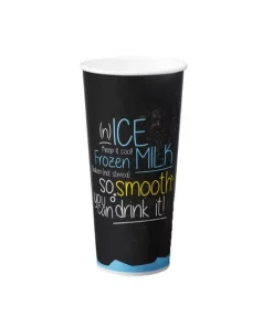 Milkshakebeker karton ice is nice (50x 500ml)