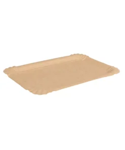 Biodore schaal karton kraft (13x20cm) (100 stuks)