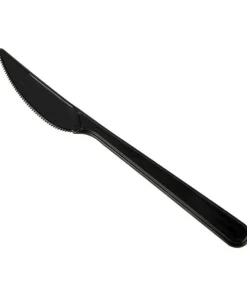 Mes Herbruikbaar Zwart PP 185 mm