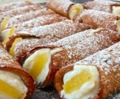 Alternative view of Cannoli Sicilien crème citron