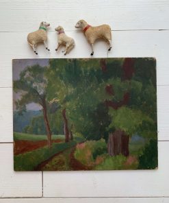 Paysage ancien début XXème