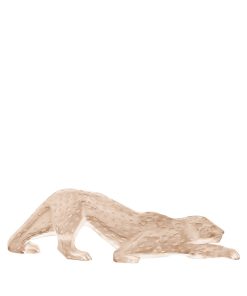 Alternative view of Zeila panther sculpture lalique