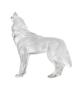 Wolf sculpture lalique