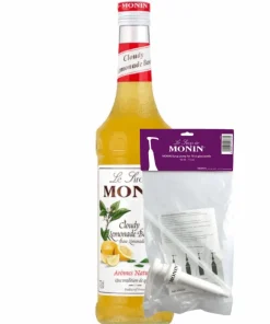 Monin Siroop Cloudy Limonade Base (70 cl) + Monin Siroop Pompje (10Ml)