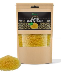 Alternative view of Gélatine Poudre – 50 g – Halal – (Lot de 6 sachets)
