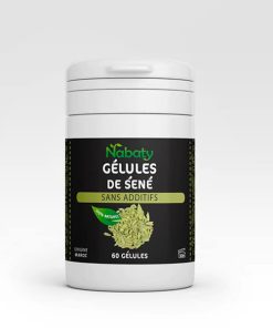 Alternative view of 60 gélules de séné makki gros – (Lot de 6)