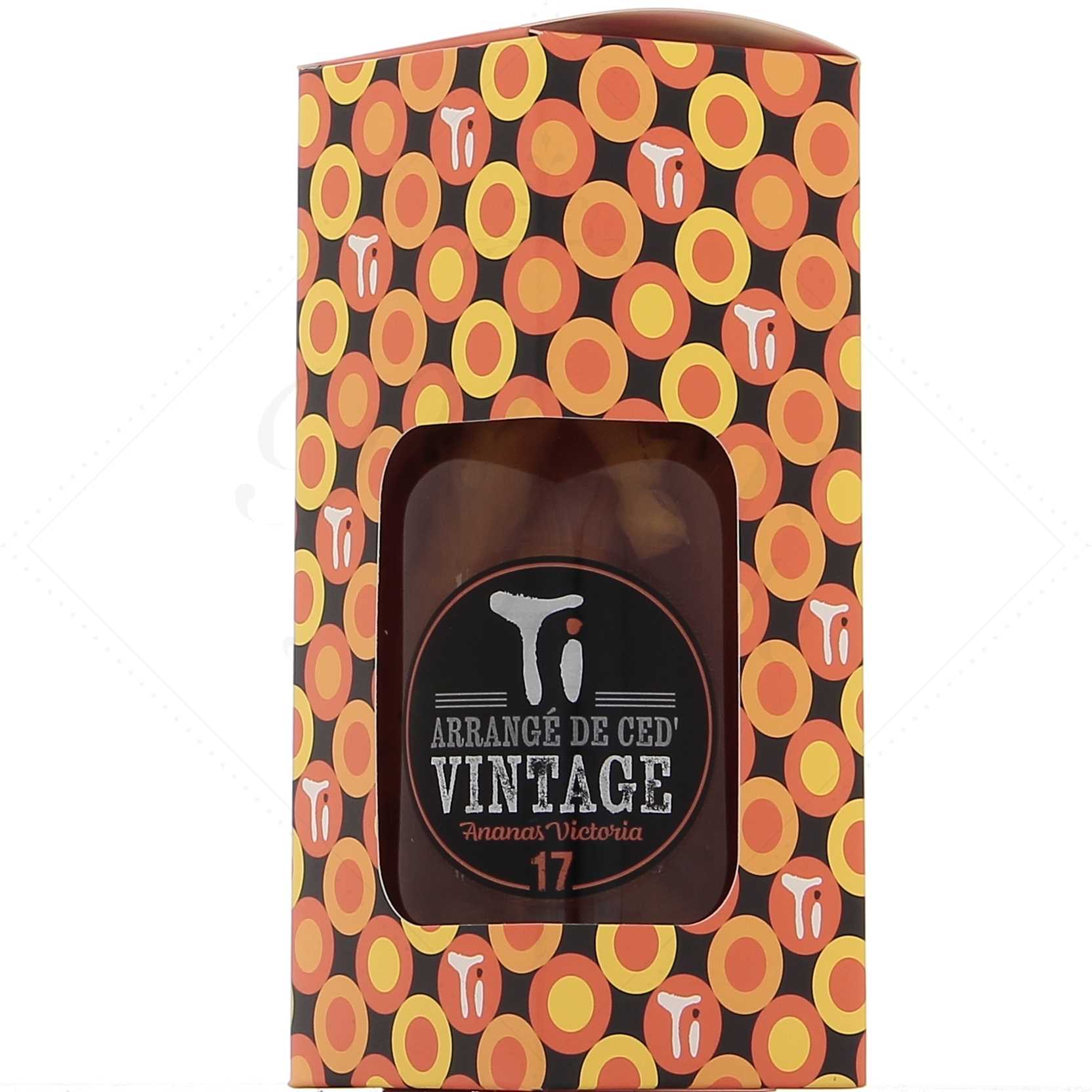 Les Rhums de Ced Ti Arrangés Ananas Victoria Vintage 2017 – 70 cl 32° – Image 2