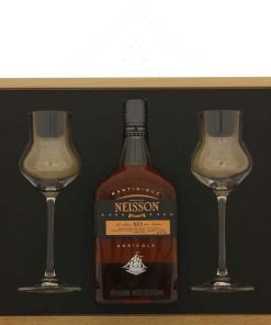 Neisson XO en coffret 2 verres et plateau 48,5°