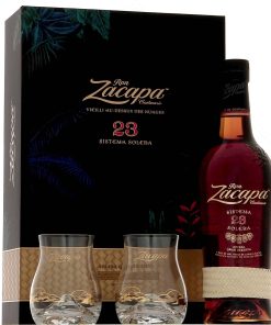 Zacapa 23 en coffret 2 verres 40° – édition 2021